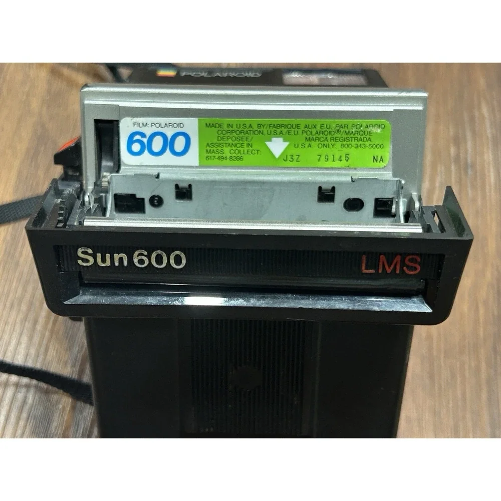 Vintage Polaroid Sun 600 LMS Instant Film Camera